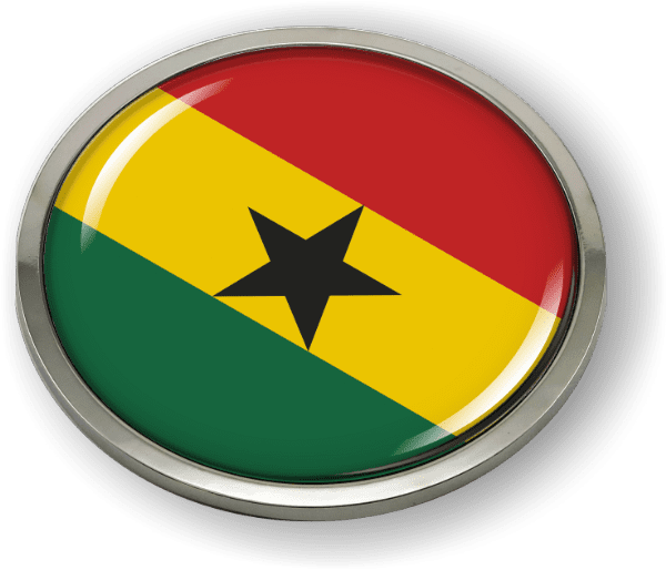 Ghana - Flag - Country Emblem